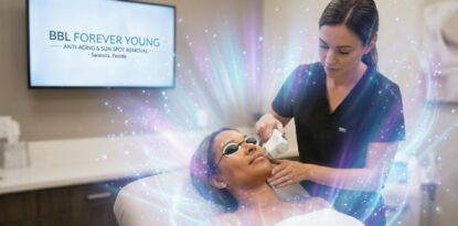 BBL Forever Young treatment for a patient in Sarasota