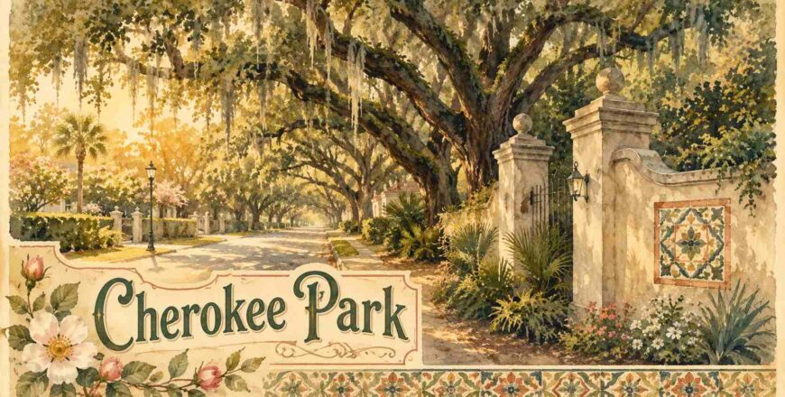 Cherokee Park neighborhood of Sarasota